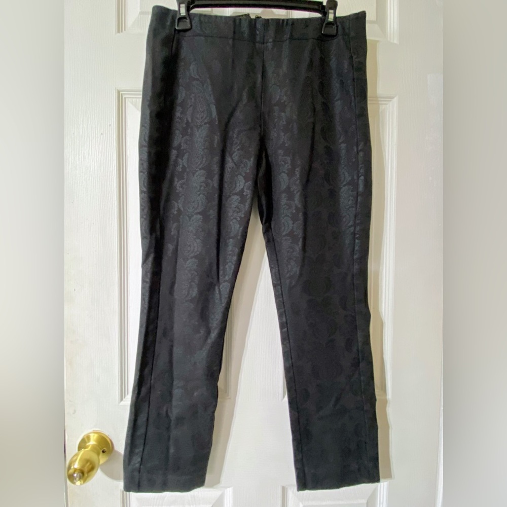Anthropology women’s Grease Black Legging Size 10. NWOT